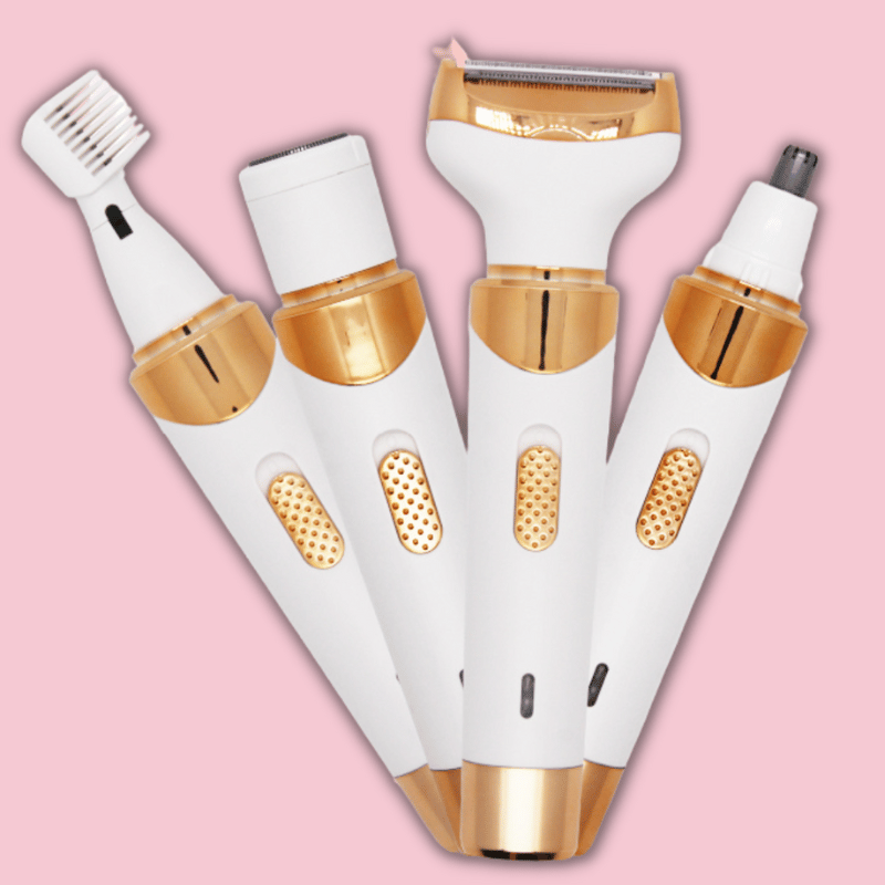 Depilador e Aparador Elétrico Feminino 4 em 1 Radiance