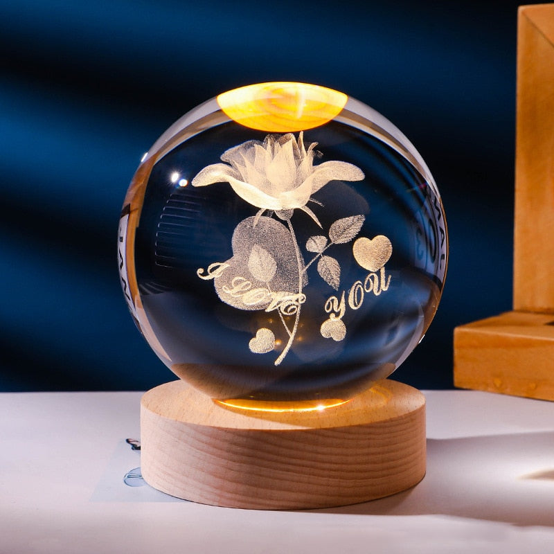 Luminária de Mesa Espacial Cosmic Mystic