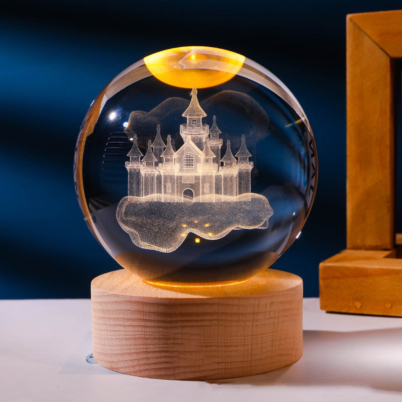 Luminária de Mesa Espacial Cosmic Mystic