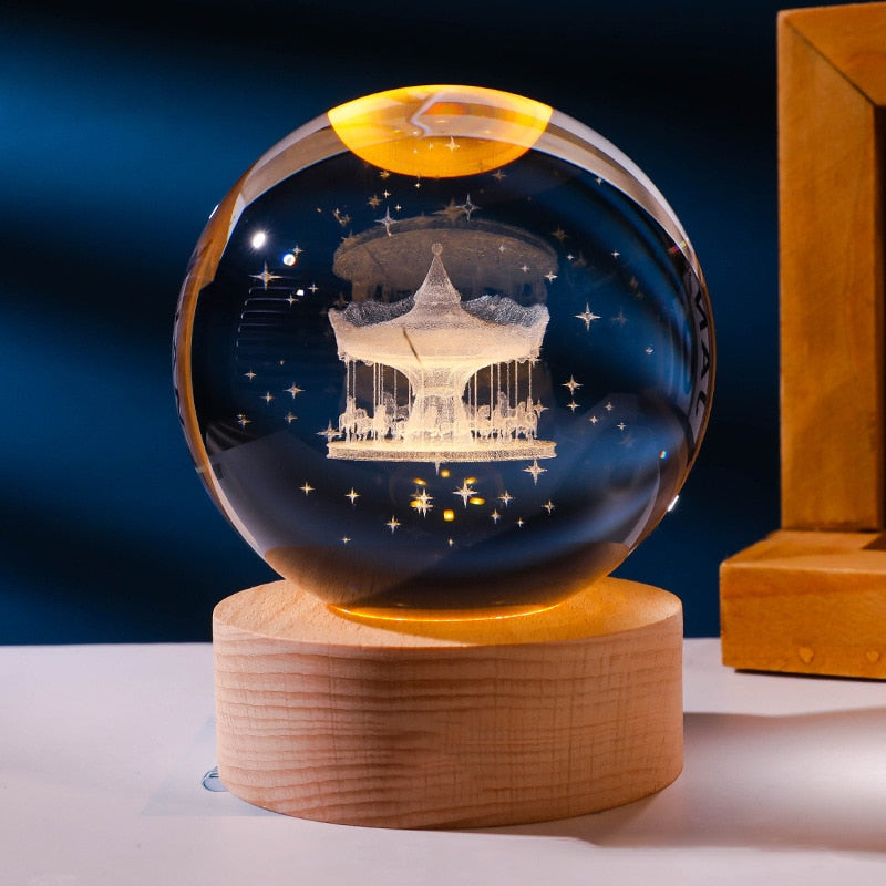 Luminária de Mesa Espacial Cosmic Mystic