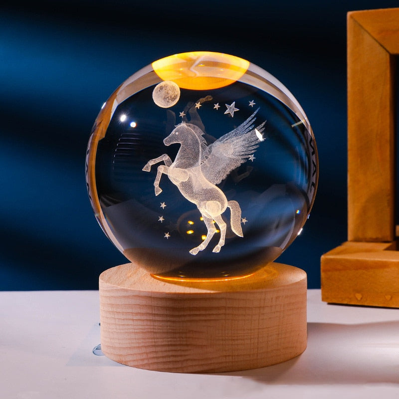 Luminária de Mesa Espacial Cosmic Mystic