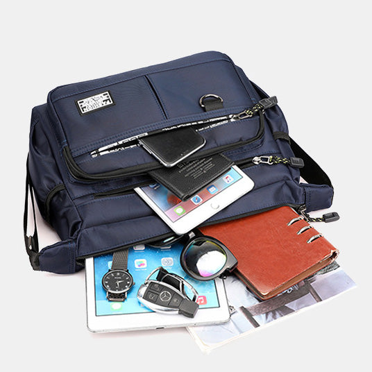 Mochila de Ombro Masculina À Prova d'Água Velvet