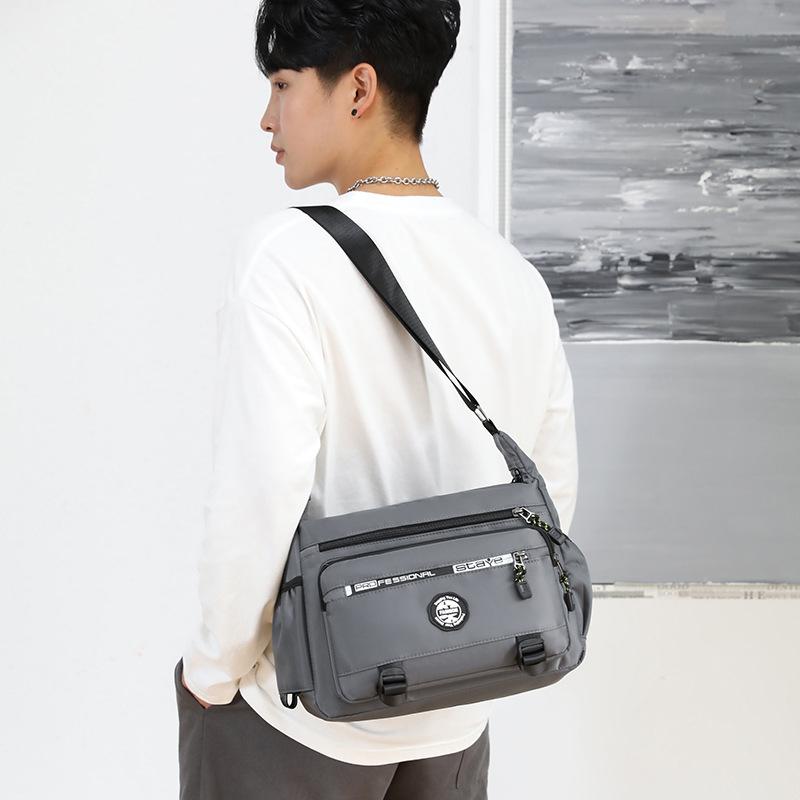 Mochila de Ombro Masculina À Prova d'Água Velvet