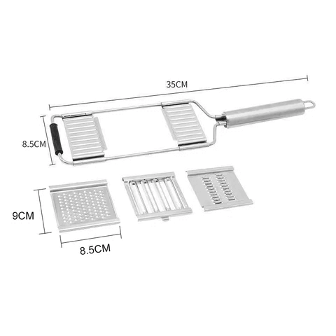 Ralador de Legumes Multiuso Com 4 Lâminas Silken