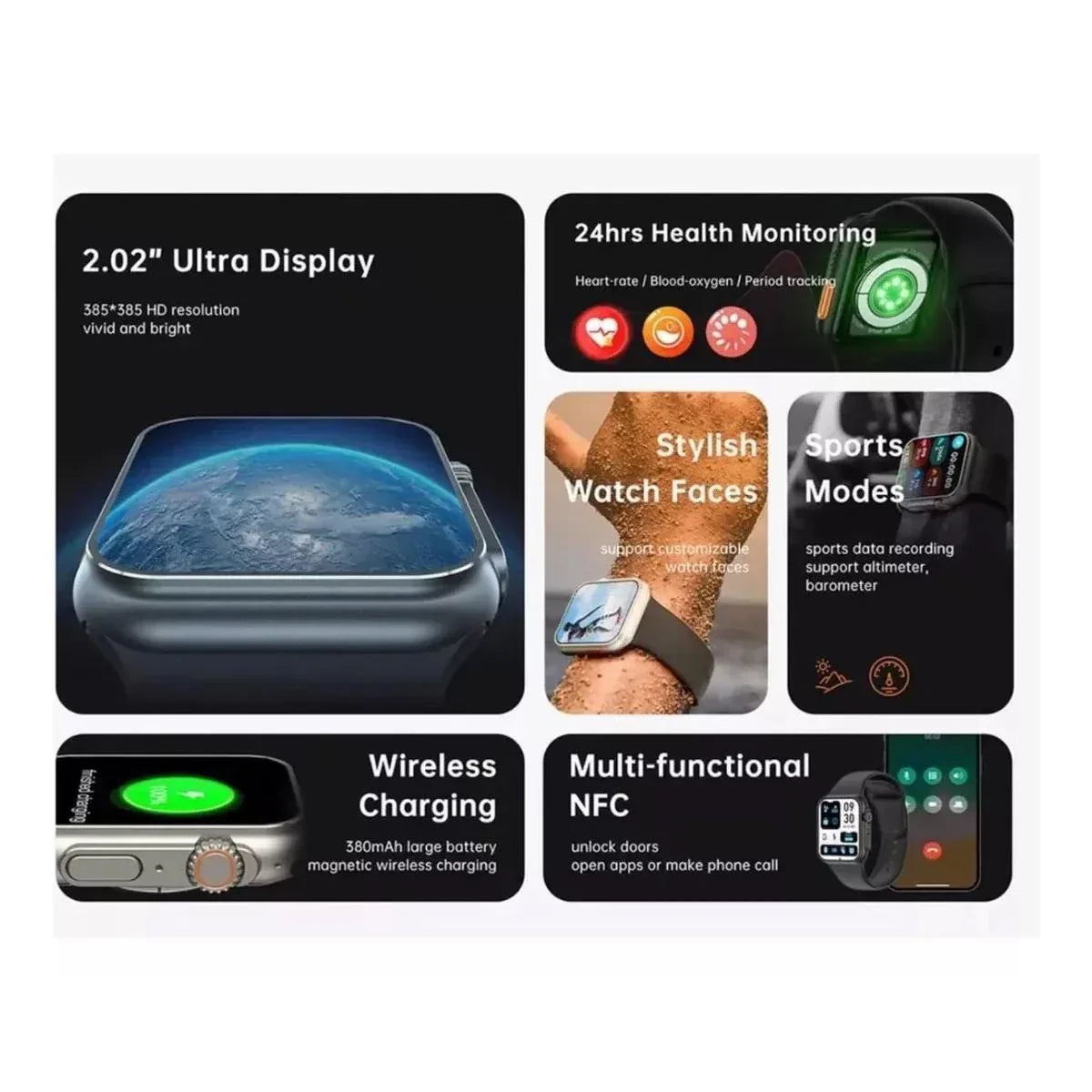 Smartwatch Inteligente Impermeável Ultra 3