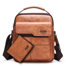 Bolsa Masculina de Couro + Carteira Horizon