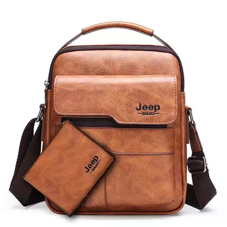 Bolsa Masculina de Couro + Carteira Horizon