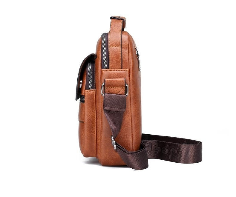 Bolsa Masculina de Couro + Carteira Horizon