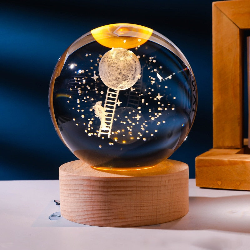 Luminária de Mesa Espacial Cosmic Mystic