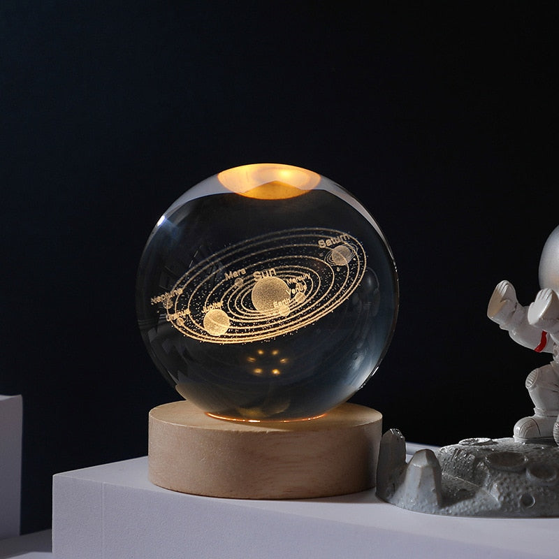 Luminária de Mesa Espacial Cosmic Mystic