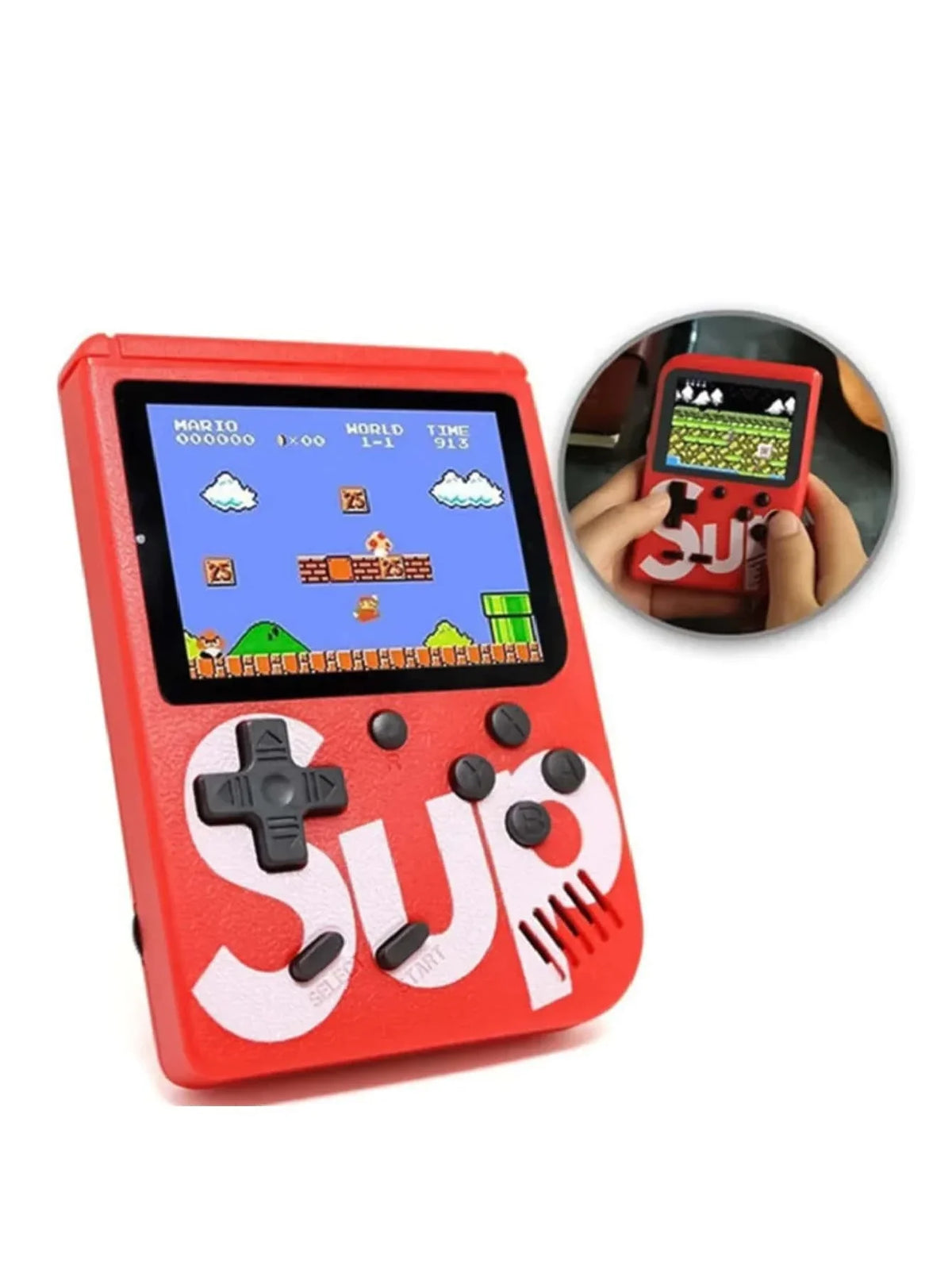 Mini Video Game Portátil Retrô 400 Jogos Ever