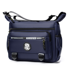 Mochila de Ombro Masculina À Prova d'Água Velvet