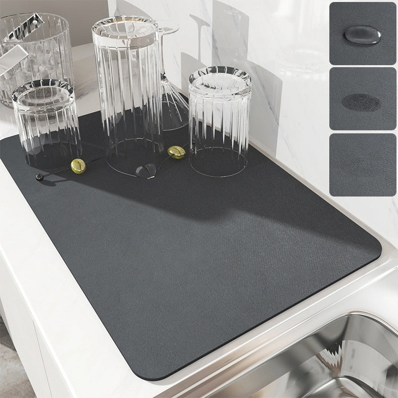 Tapete Escorredor Absorvente Mágico Shine