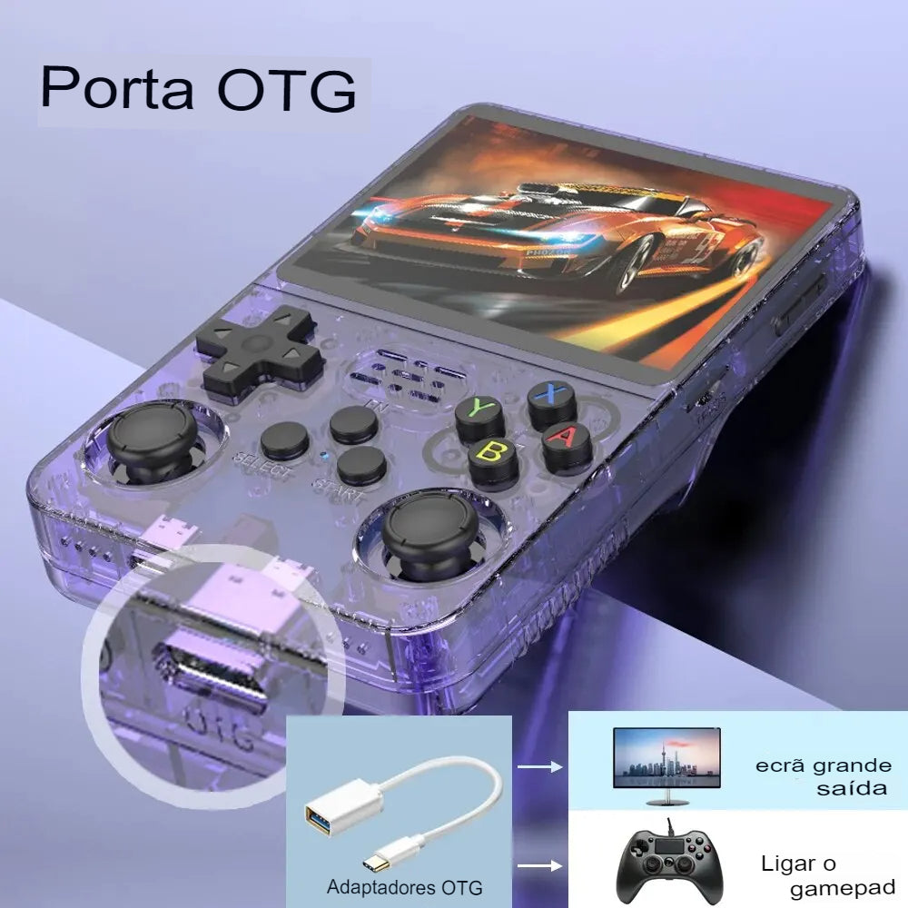 Video Game Pocket Console Linux Glow